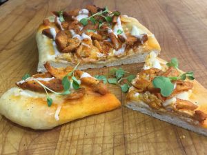 Standard Flatbreads - Buffalo Chicken Drizzled with Bleu Cheese Dressing