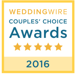 Wedding Wire - Couples Choice Award, 2016