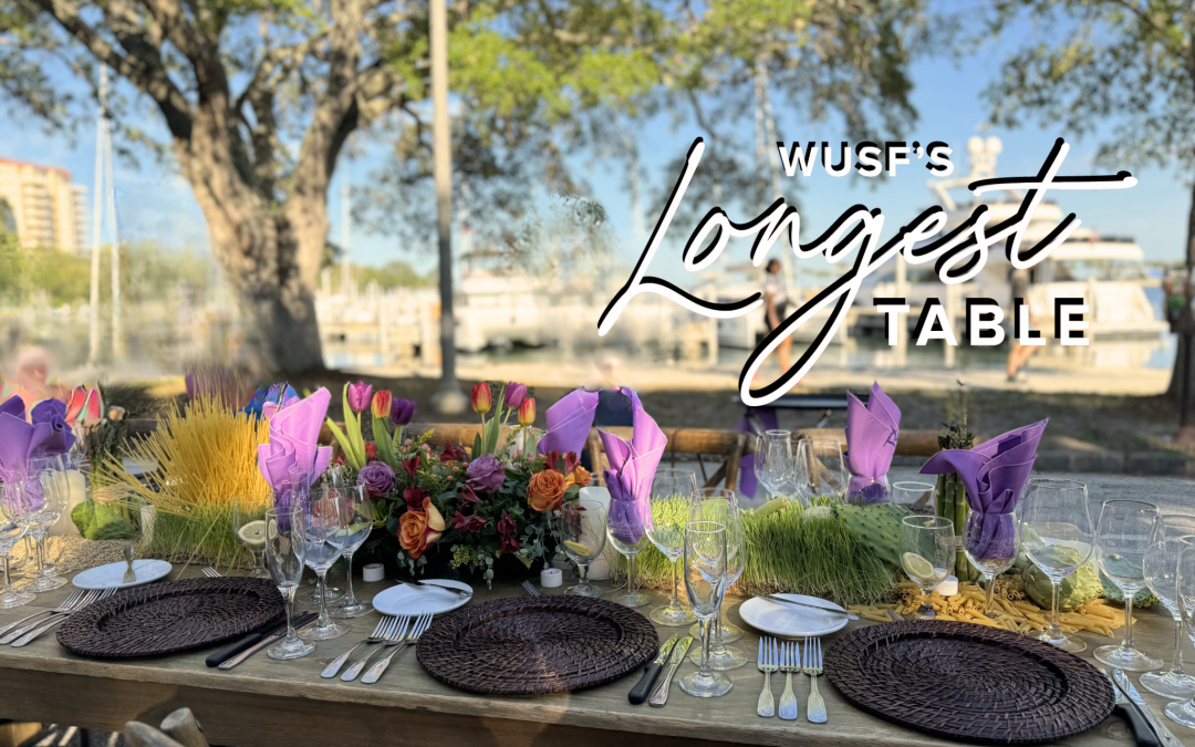Longest Table WUSF Event – Amici’s Catered Cuisine